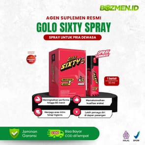 Golo Sixty Spray Malang Resmi